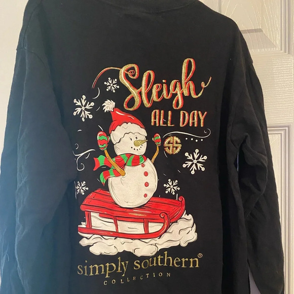 Simply Southern Christmas Shirt - Picture 1 of 6